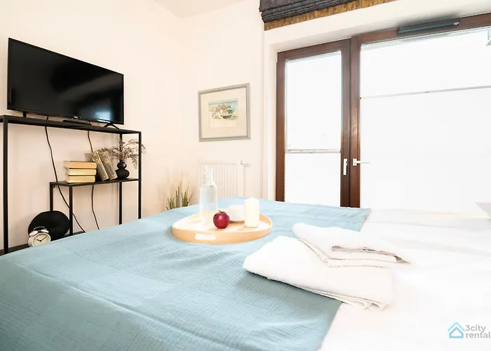 Elegancki 3city Blisko Rzeki W Gdansku By Renters شقة غدانسك